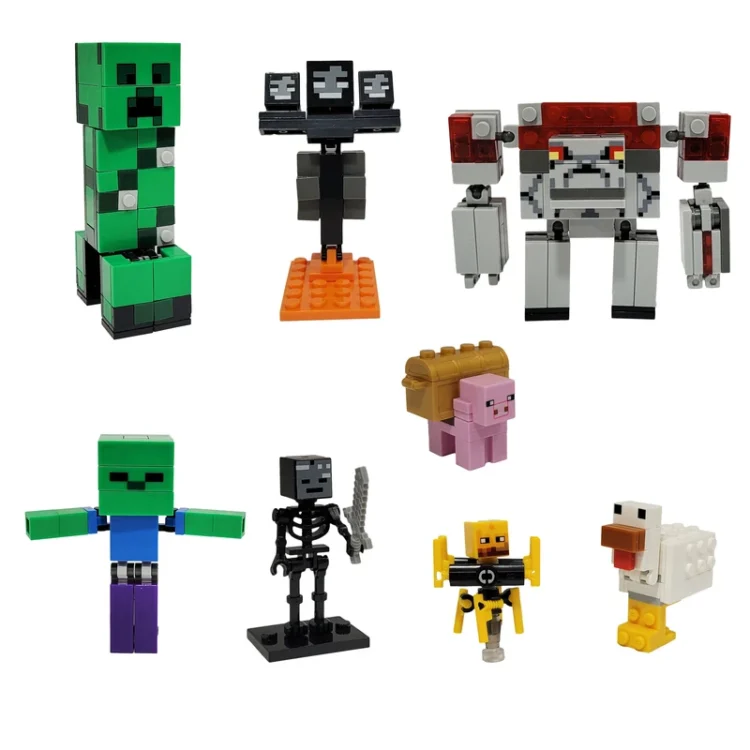 خانه 53 لگو مینی فیگور ماینکرافت کد 7333 بسته 8 تایی