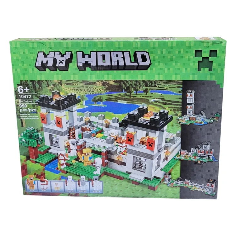 لگو ماینکرافت 990 قطعه ای کد 10472 با قابلیت ساخت 3 سازه
